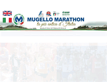 Tablet Screenshot of maratonamugello.it